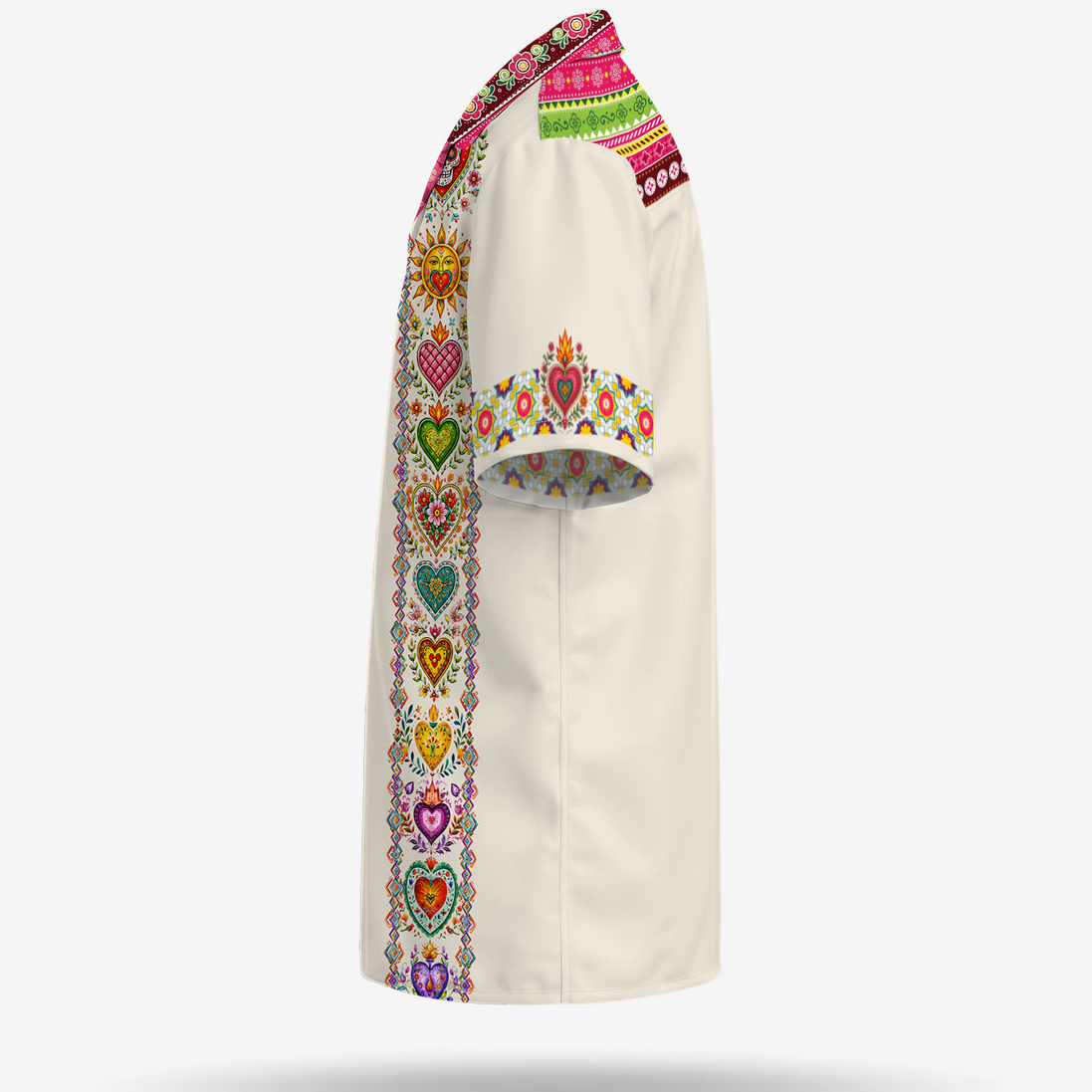 Corazones de Milagro Guayabera