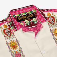 Corazones de Milagro Guayabera