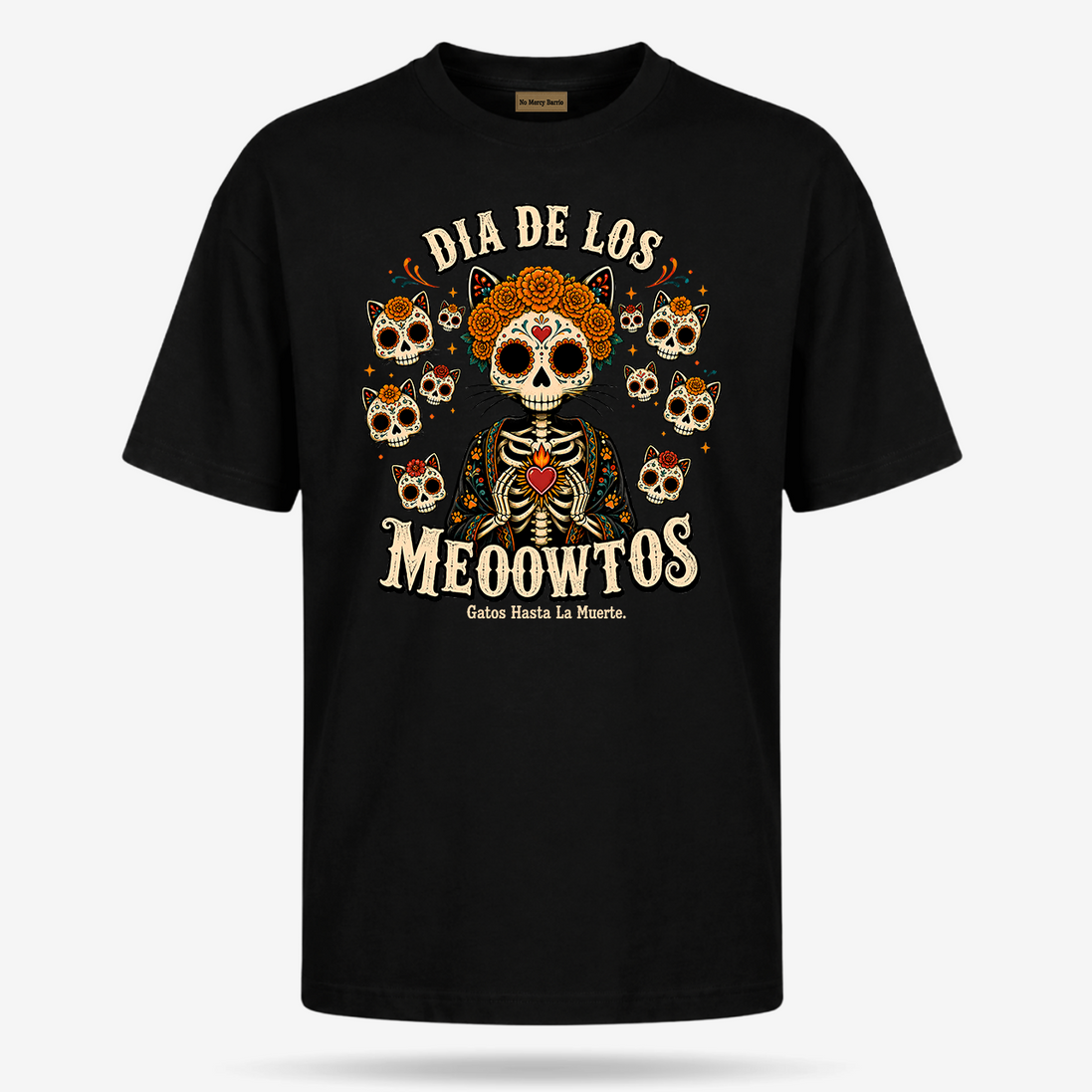 Dia De Los Meowtos Gatos T Shirt