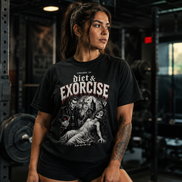Diet & Exorcise Gym Bat T Shirt