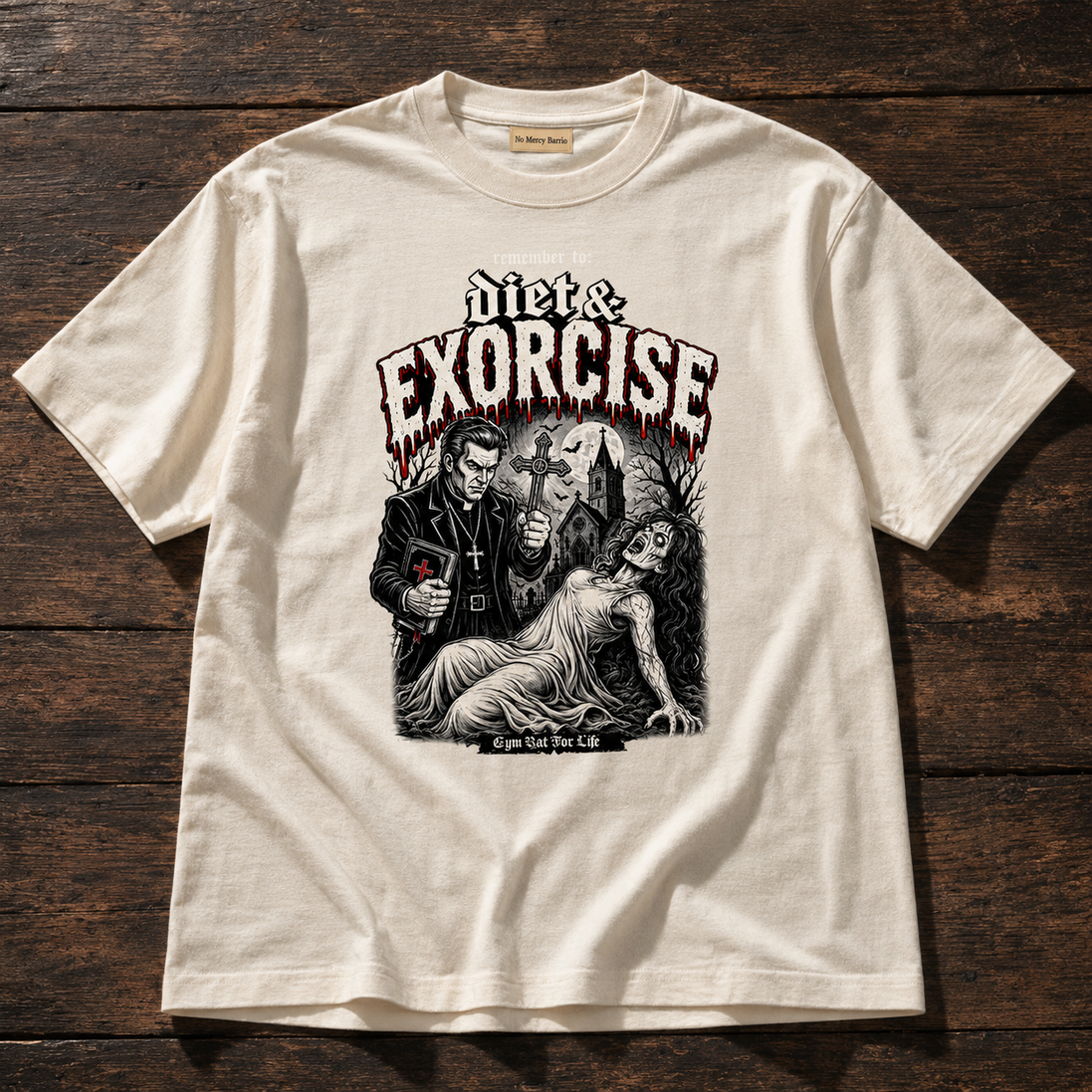 Diet & Exorcise Gym Bat T Shirt