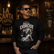 Diet & Exorcise Gym Bat Sweater