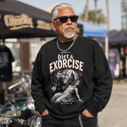 Diet & Exorcise Gym Bat Sweater