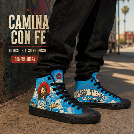 Divine Disappointment Jesus High Tops