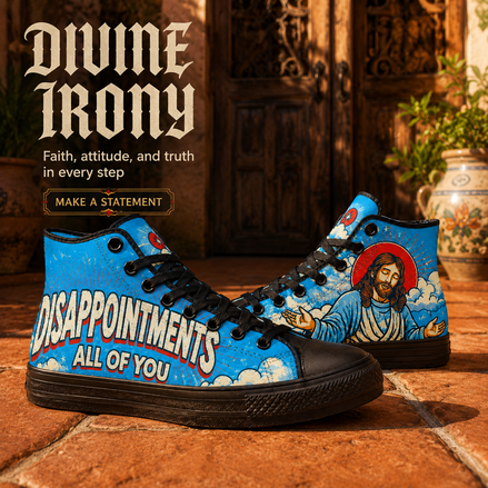 Divine Disappointment Jesus High Tops
