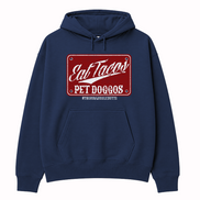 Eat Tacos Pet Dogs Old School Hoodie