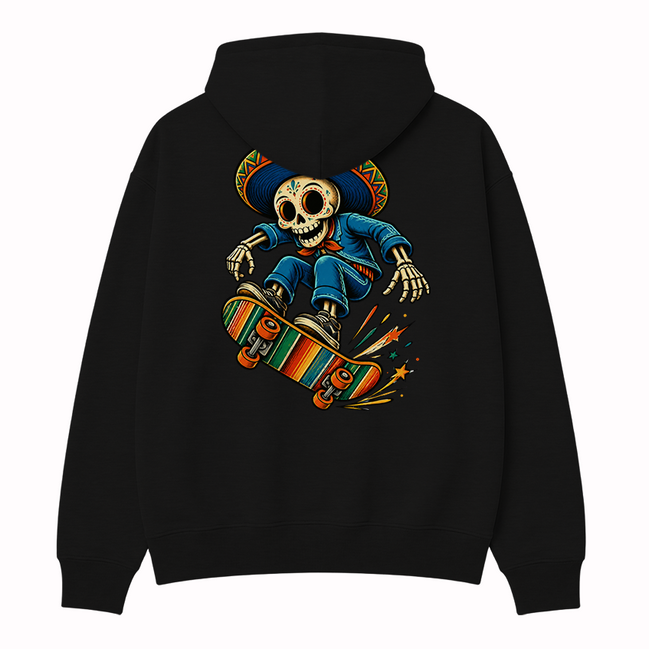 El Chido Calavera Skater Hoodie