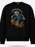 El Chido Calavera Skater Sweater