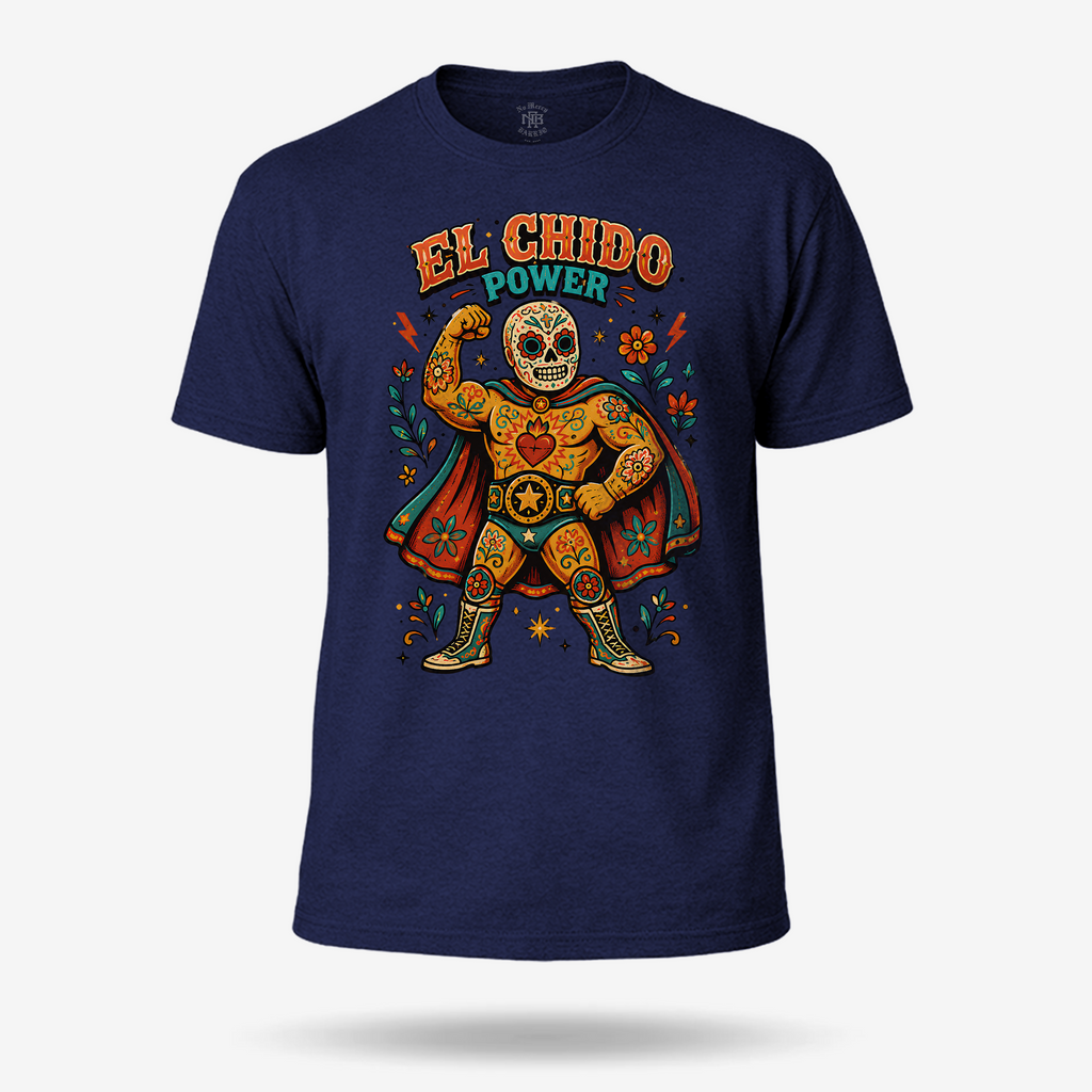 El Chido Power Luchador T Shirt