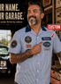El Jefe Barrio Garage Guayabera Shirt ( Customized Name )