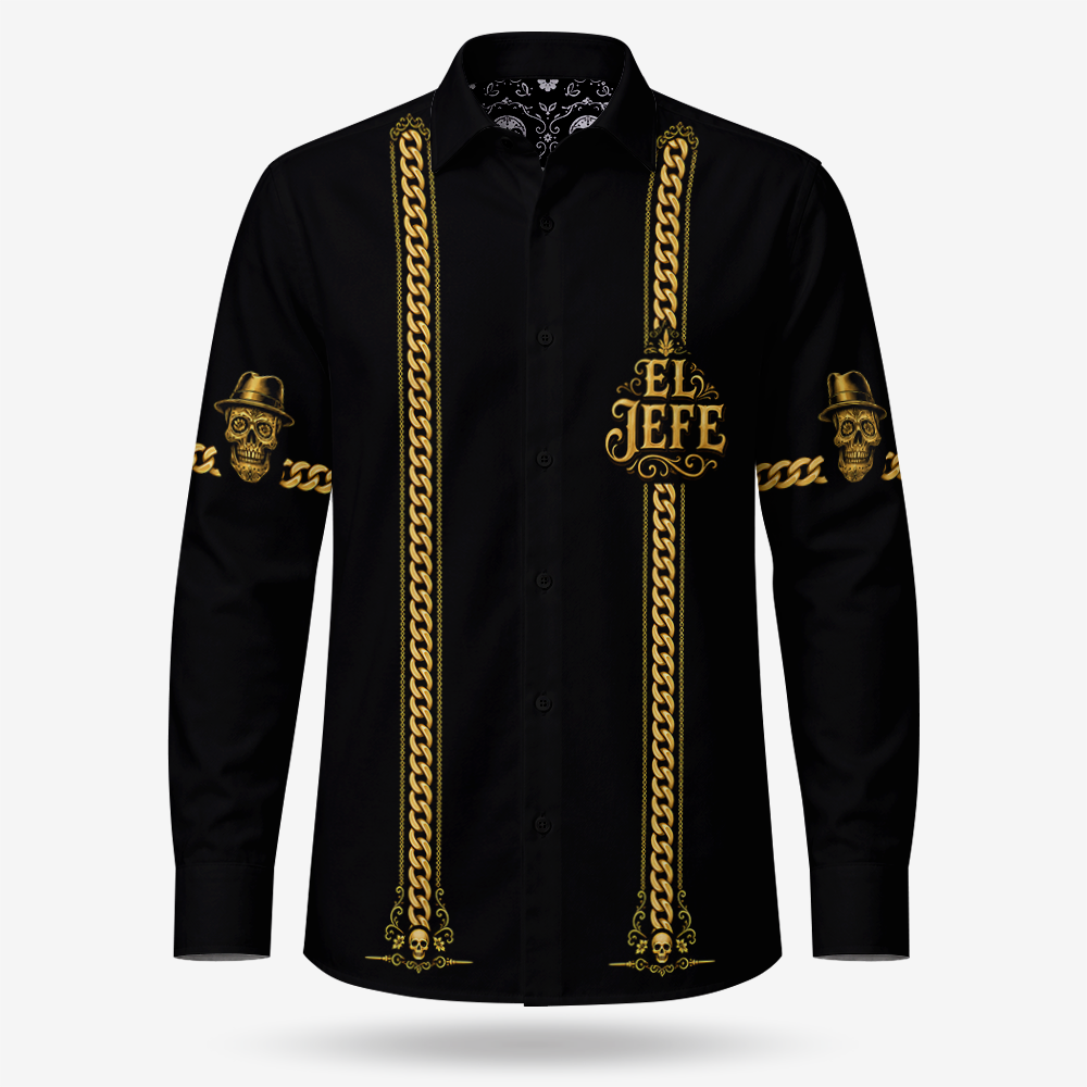 El Jefe Guayabera Long Sleeve
