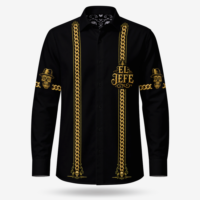 El Jefe Guayabera Long Sleeve