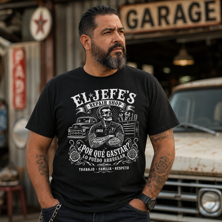 El Jefe’s Garage OG T Shirt