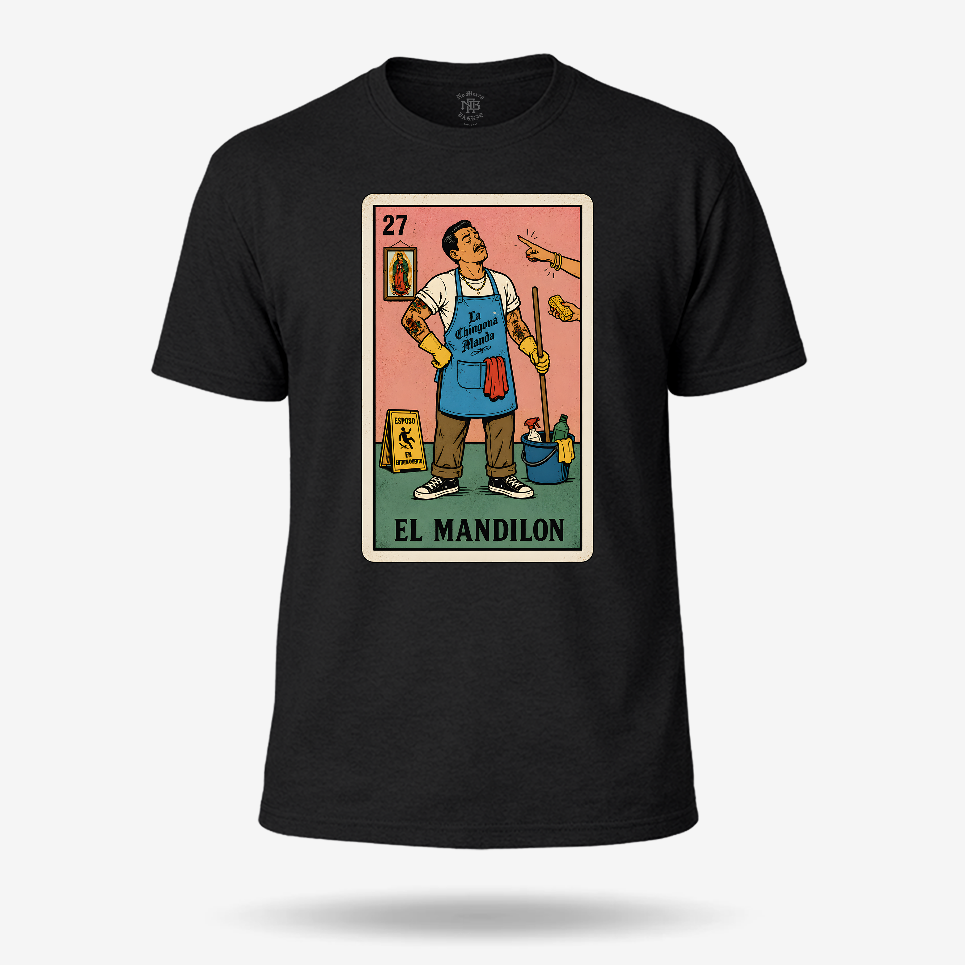 El Mandilon Mexican Loteria T Shirt