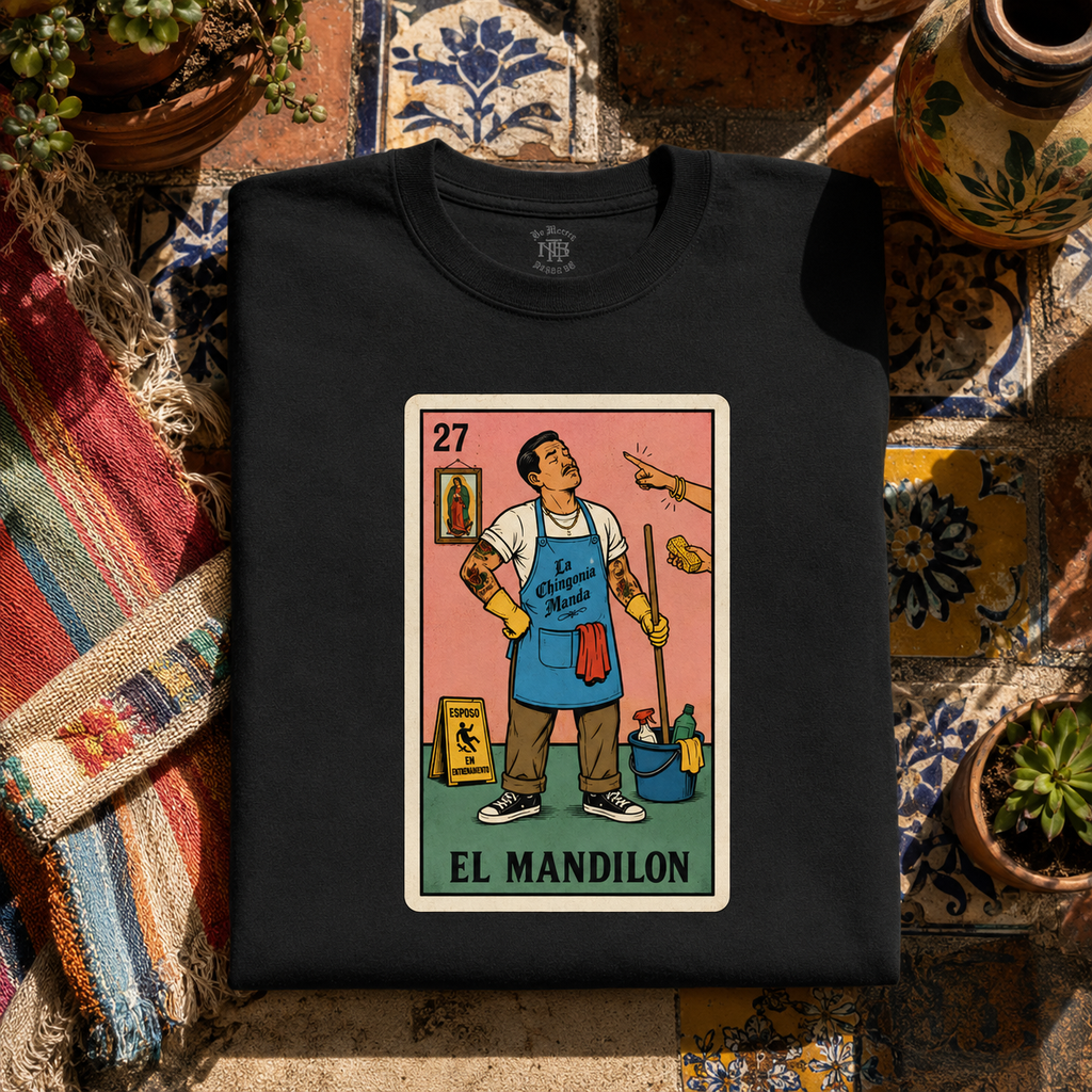 El Mandilon Mexican Loteria T Shirt