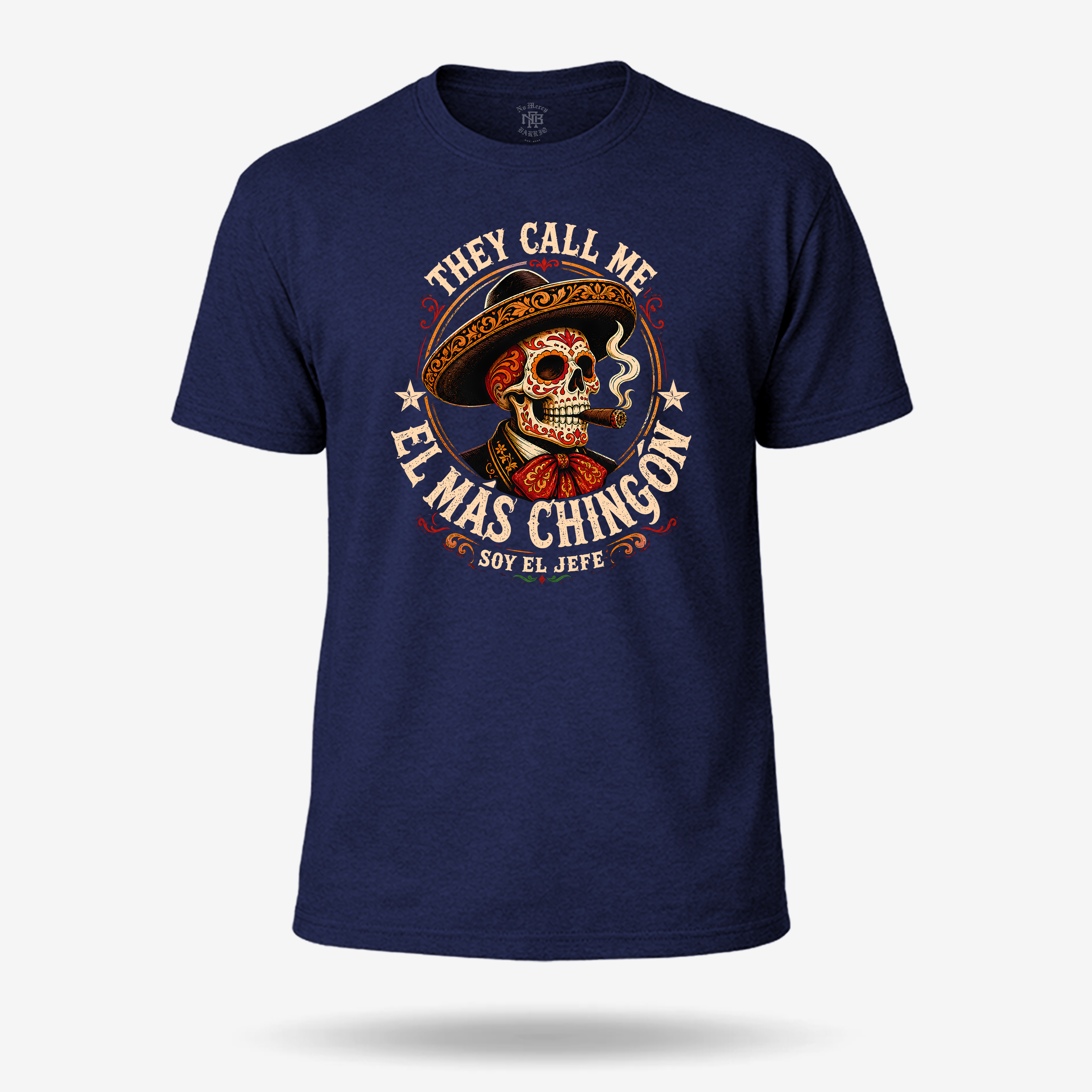 El Más Chingón El Jefe Old School T Shirt