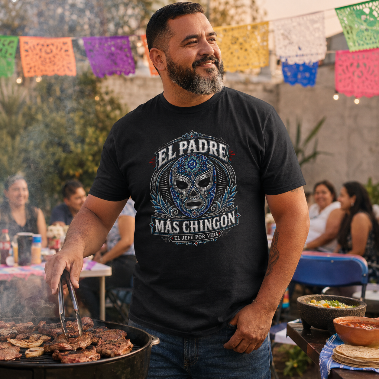 El Padre Mas Chingon T Shirt