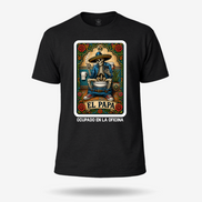 El Papa Ocupado En La Oficina Loteria T Shirt