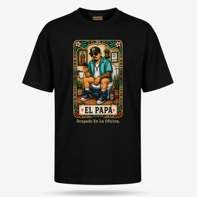 El Papá’s Office Lotería T Shirt