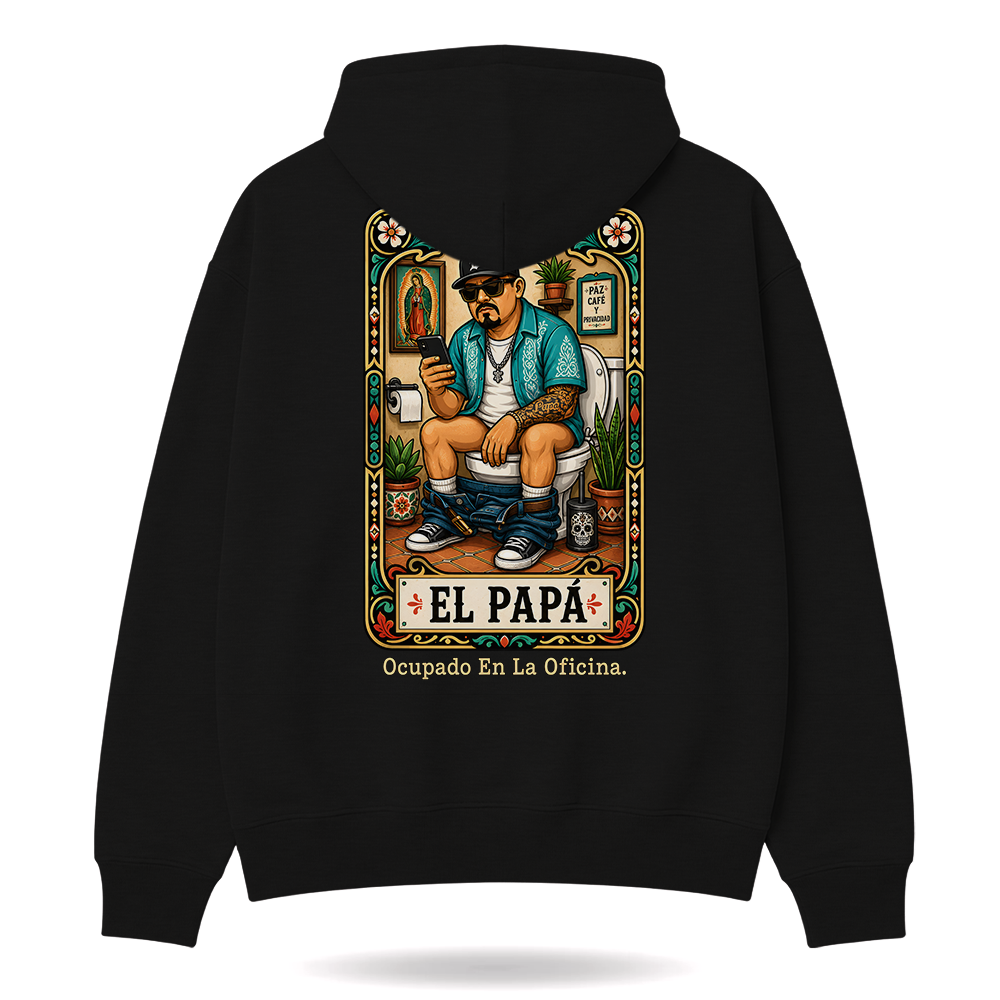 El Papá’s Office Lotería Hoodie