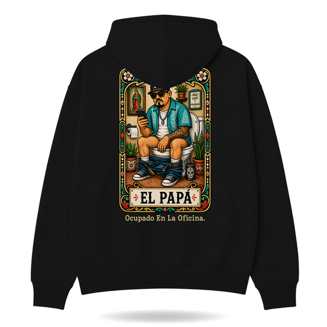 El Papá’s Office Lotería Hoodie