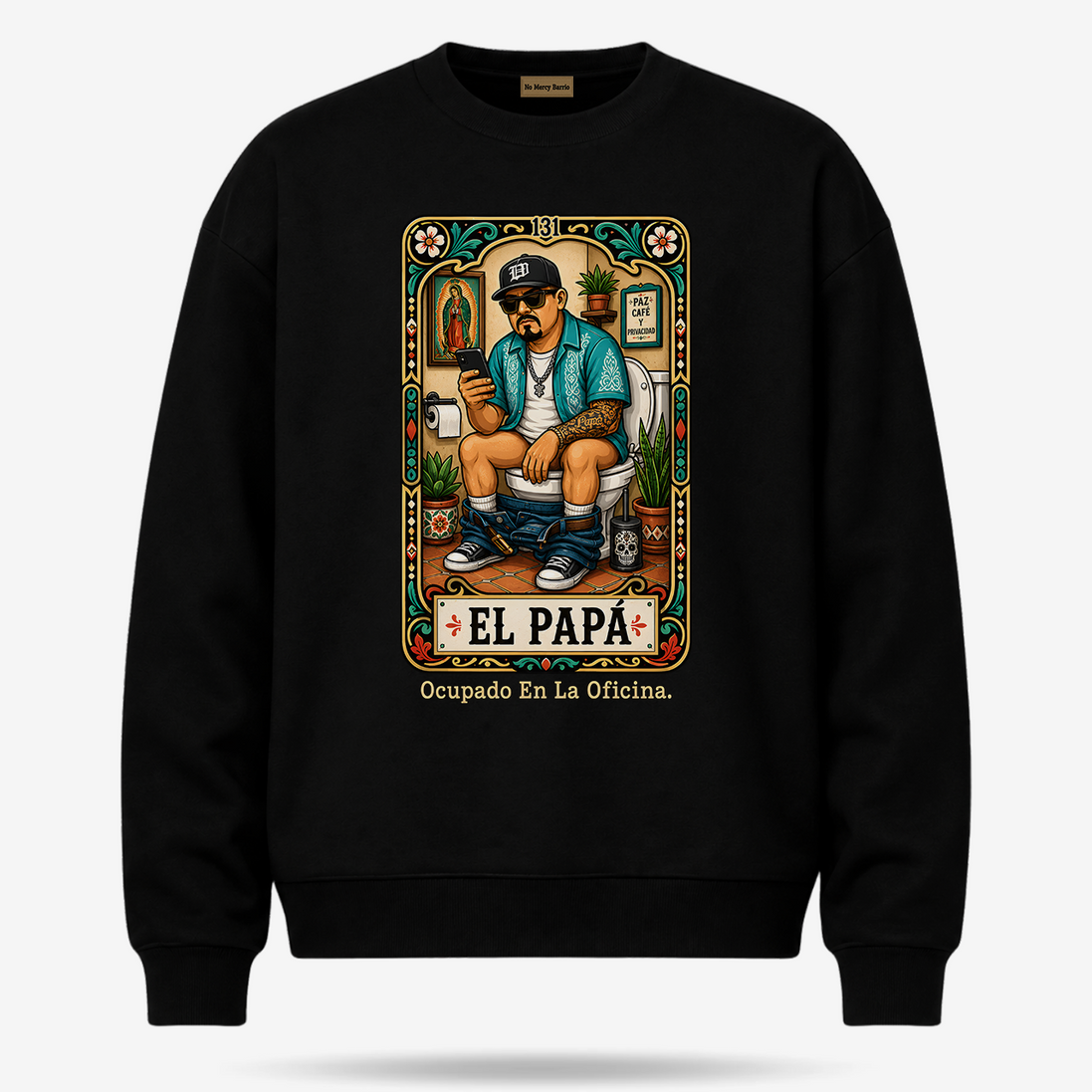El Papá’s Office Lotería Sweater