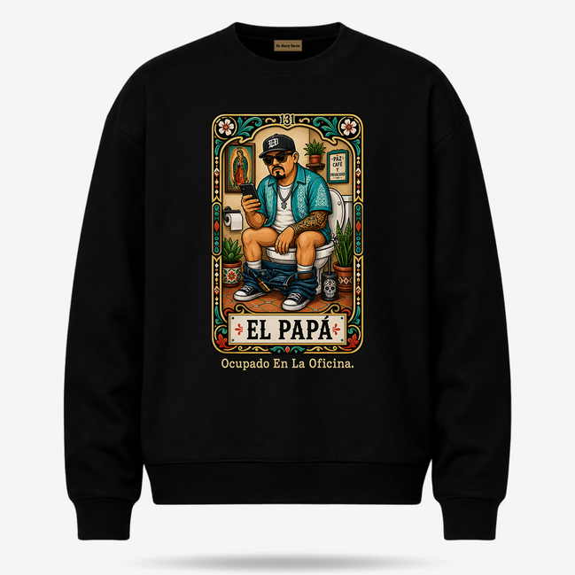 El Papá’s Office Lotería Sweater