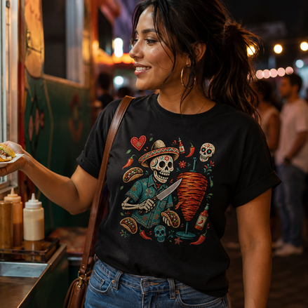 El Rey Del Trompo Taco T Shirt