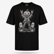 El Rocker Pumpkin King Old School T Shirt