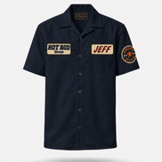 El VHot Rod Garage Guayabera Shirt