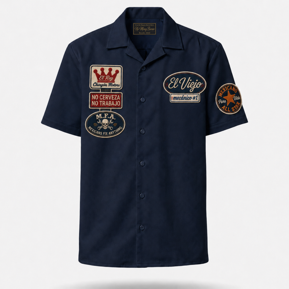 El Viejo Garage Legend Guayabera Shirt