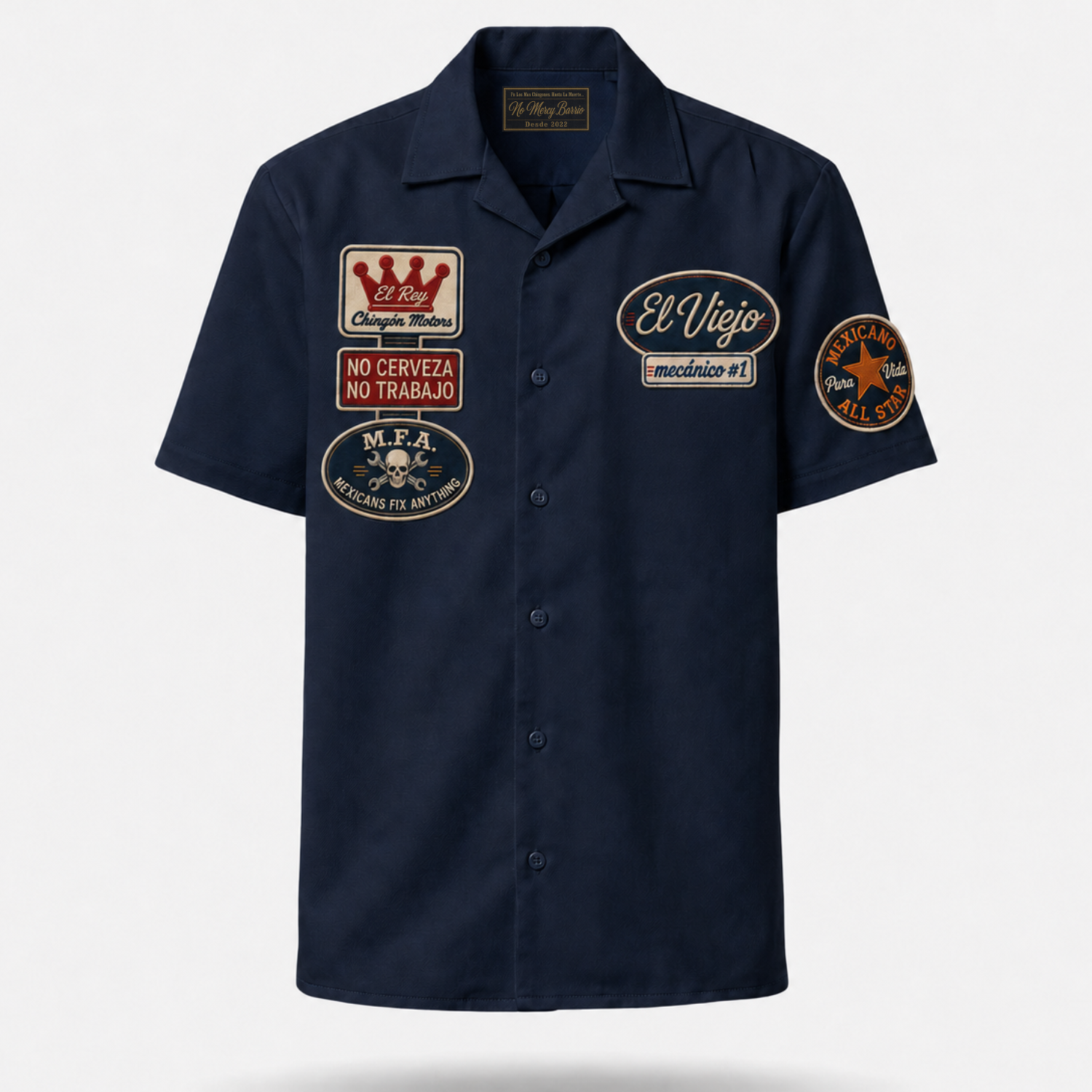 El Viejo Garage Legend Guayabera Shirt
