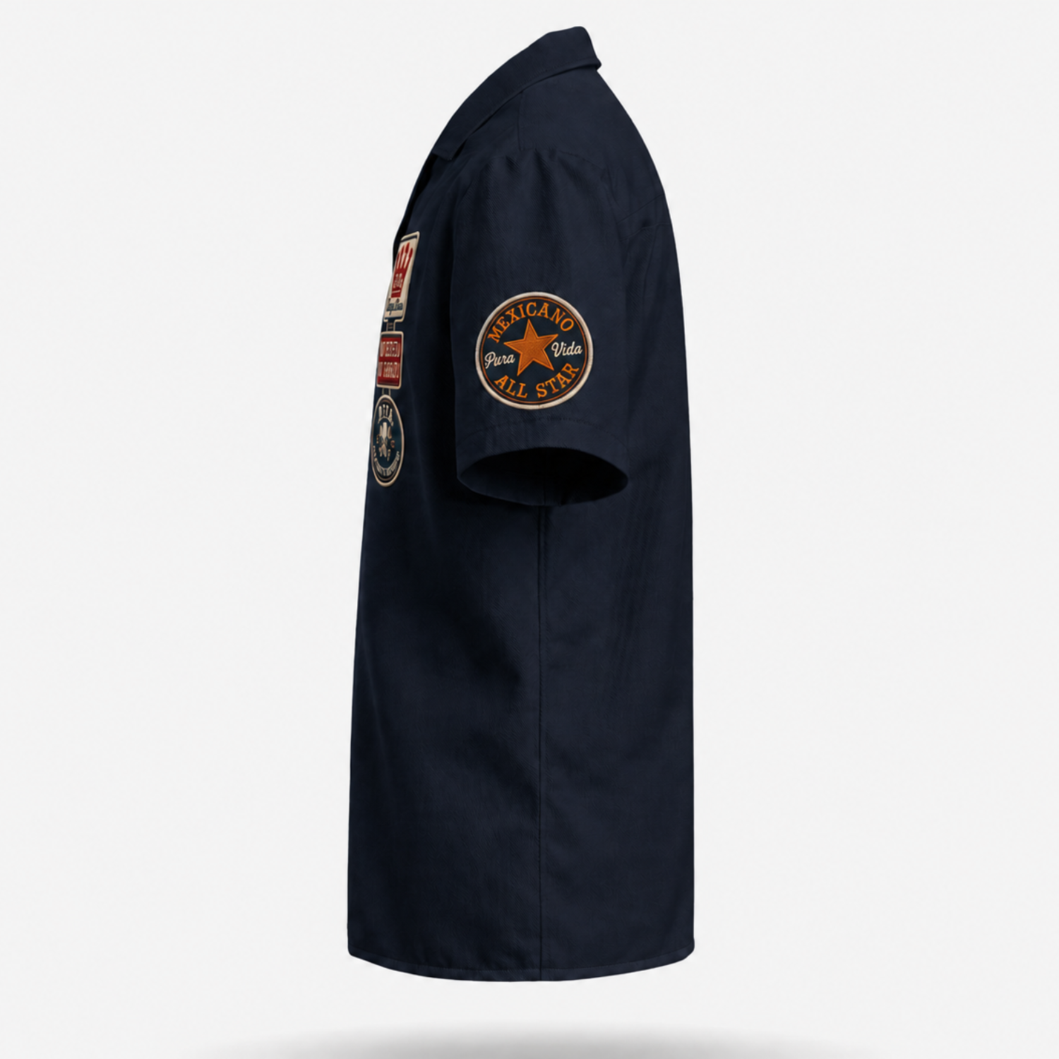 El VHot Rod Garage Guayabera Shirt