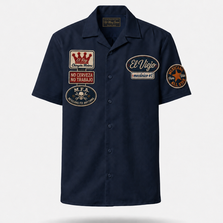 El Viejo Garage Legend Guayabera Shirt