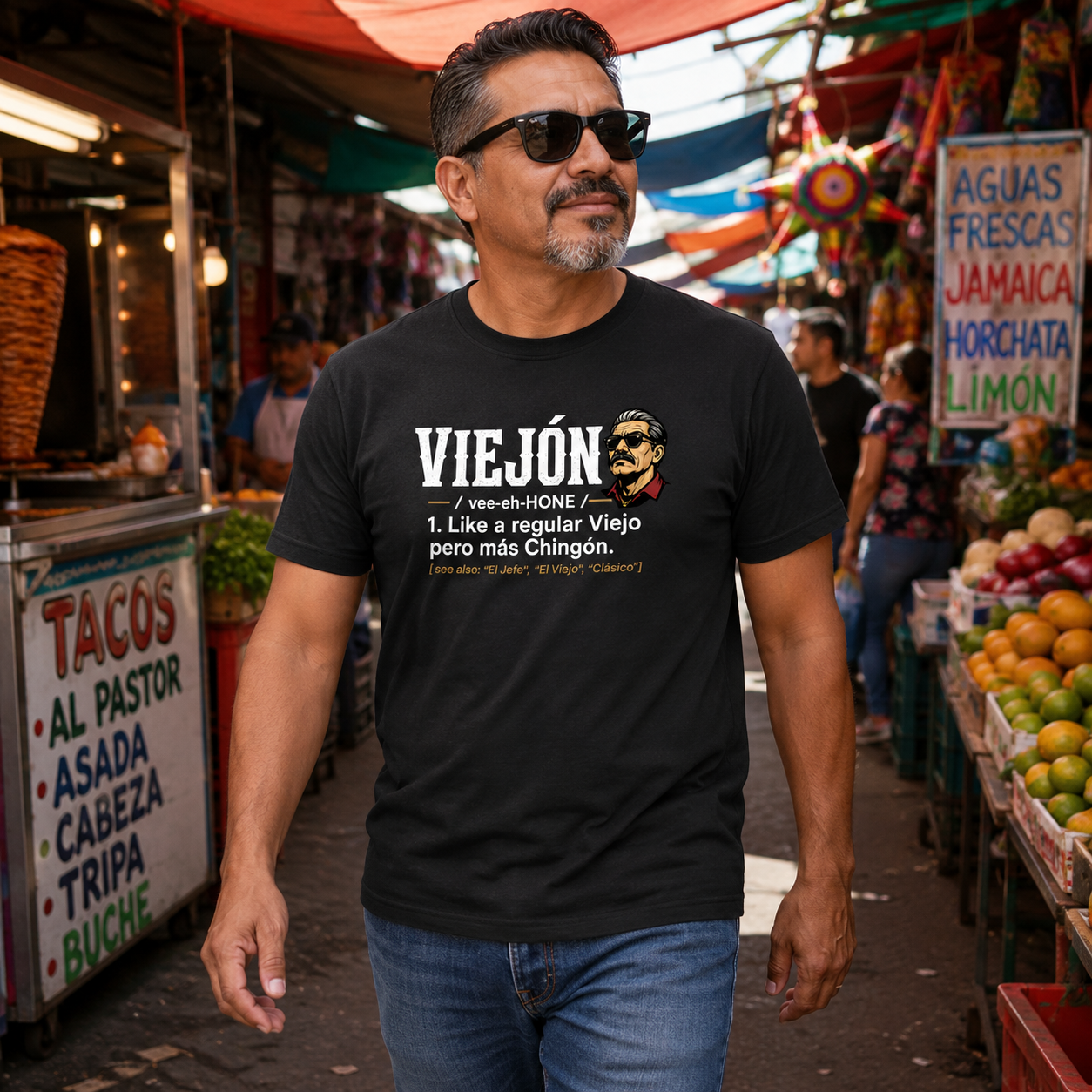 El Viejón Old School T Shirt