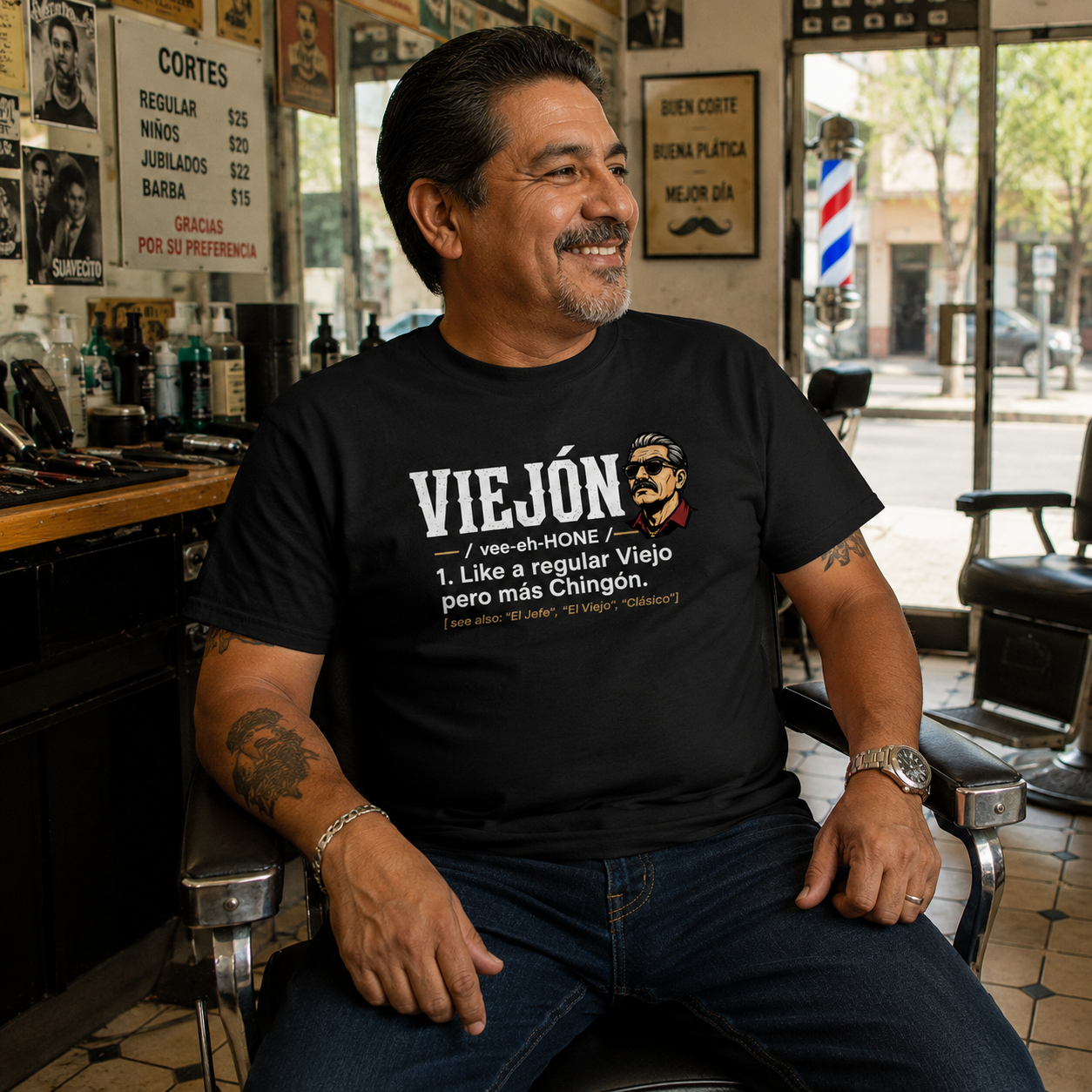 El Viejón Old School T Shirt