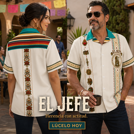 El Jefe Azteca Hueso Guayabera