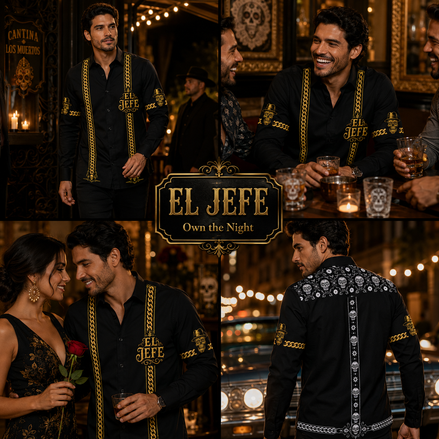 El Jefe Guayabera Long Sleeve