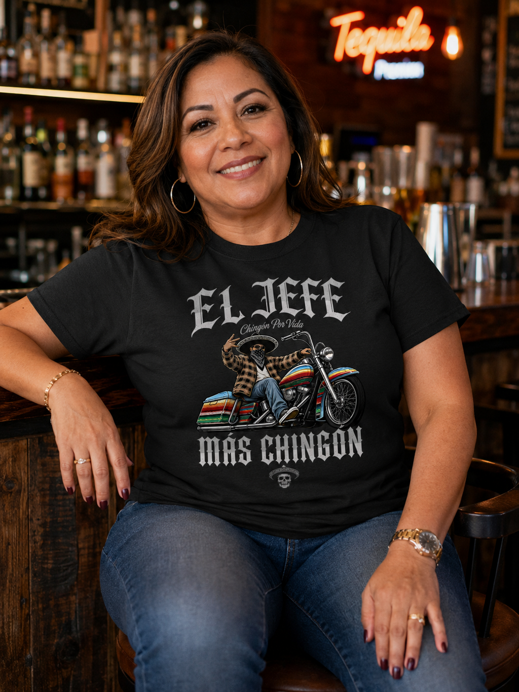 El Jefe Mas Chingon Viclero T Shirt