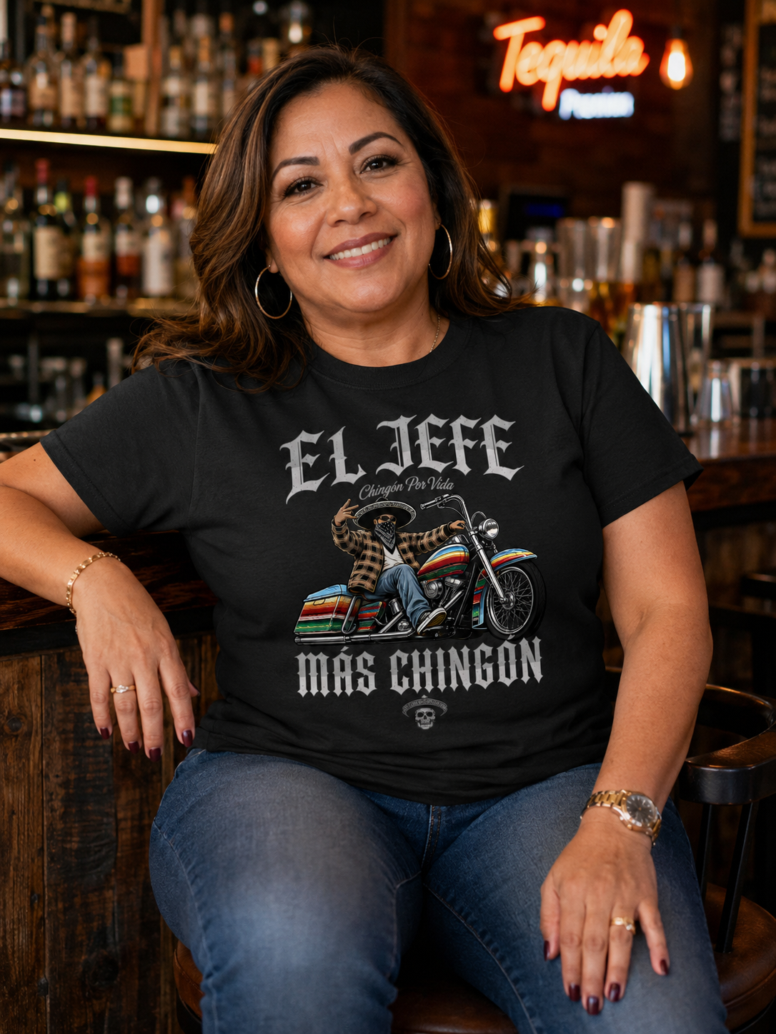 El Jefe Mas Chingon Viclero T Shirt