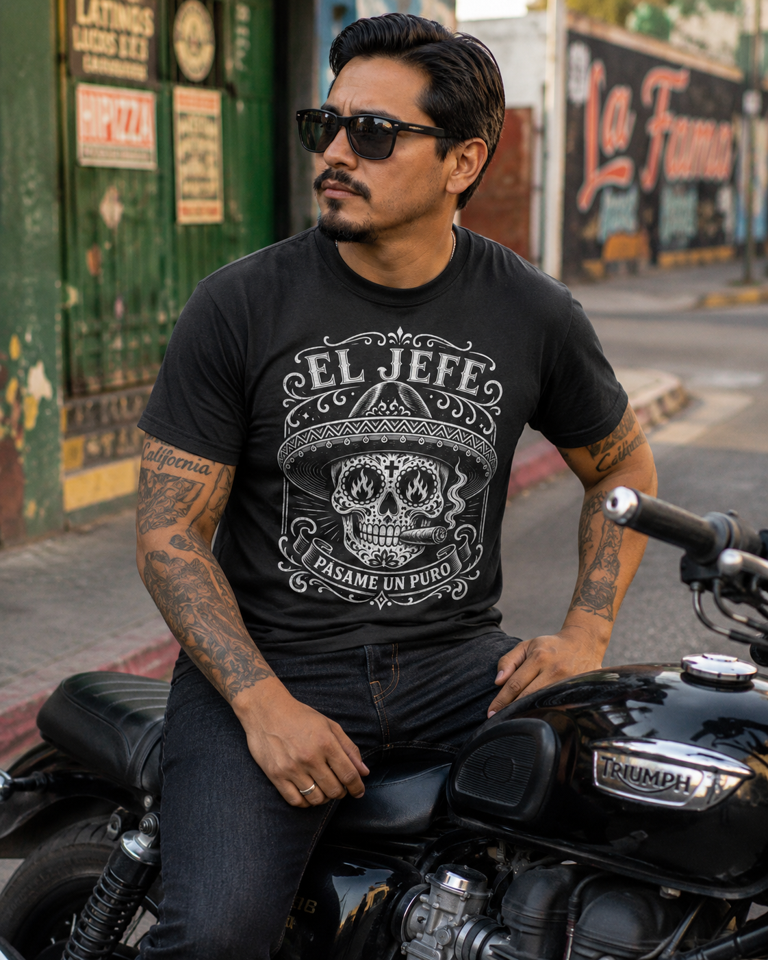El Jefe Pasame Un Puro Rocks T Shirt