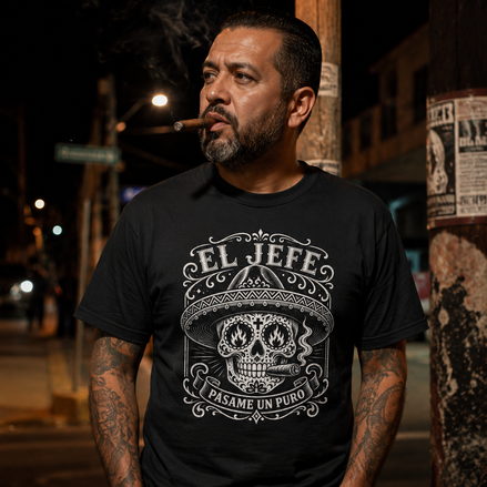 El Jefe Pasame Un Puro Rocks T Shirt