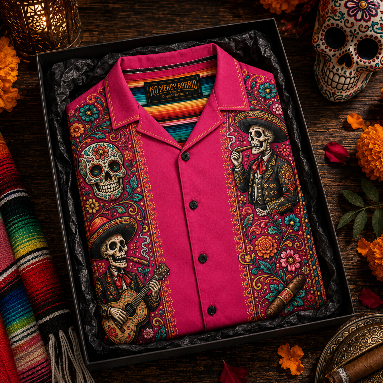 El Jefe de los Muertos Guayabera