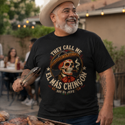 El Más Chingón El Jefe Old School T Shirt