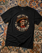 El Más Chingón El Jefe Old School T Shirt