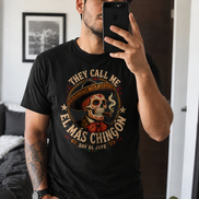 El Más Chingón El Jefe Old School T Shirt
