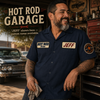 El VHot Rod Garage Guayabera Shirt