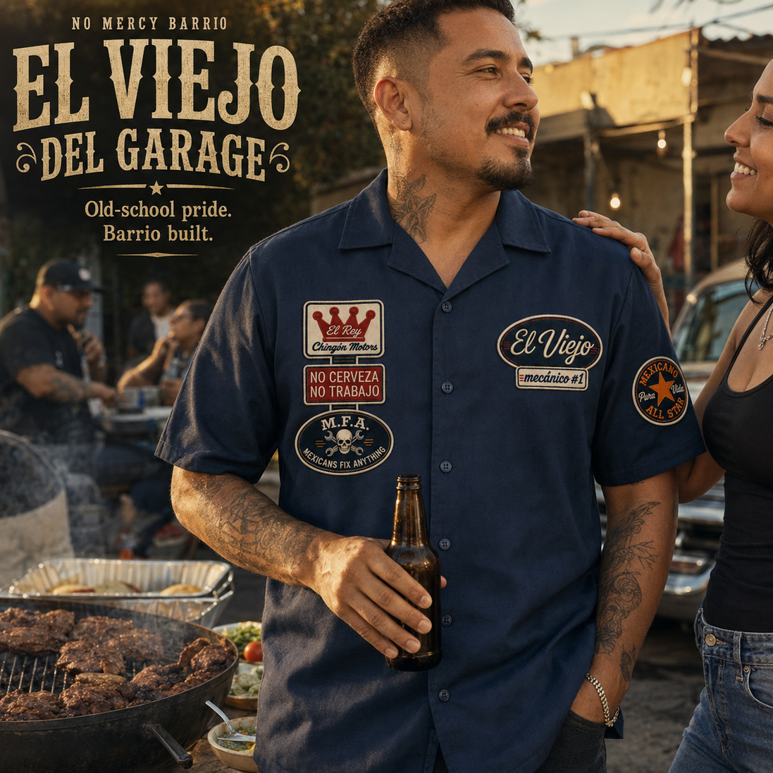 El Viejo Garage Legend Guayabera Shirt