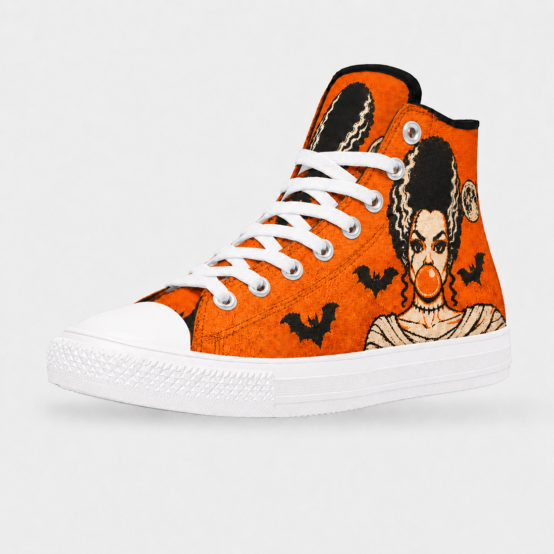 Electric Bride Bubblegum Halloween High Tops