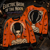 Electric Eclipse Bride Halloween Knitted Sweater